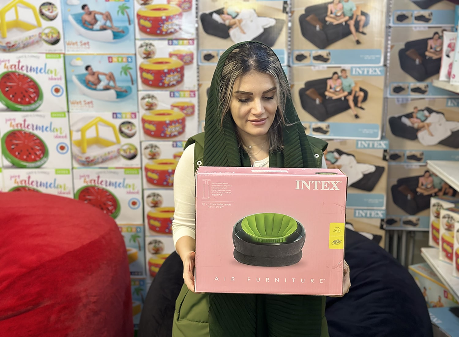 ویدیو مبل بادی اینتکس