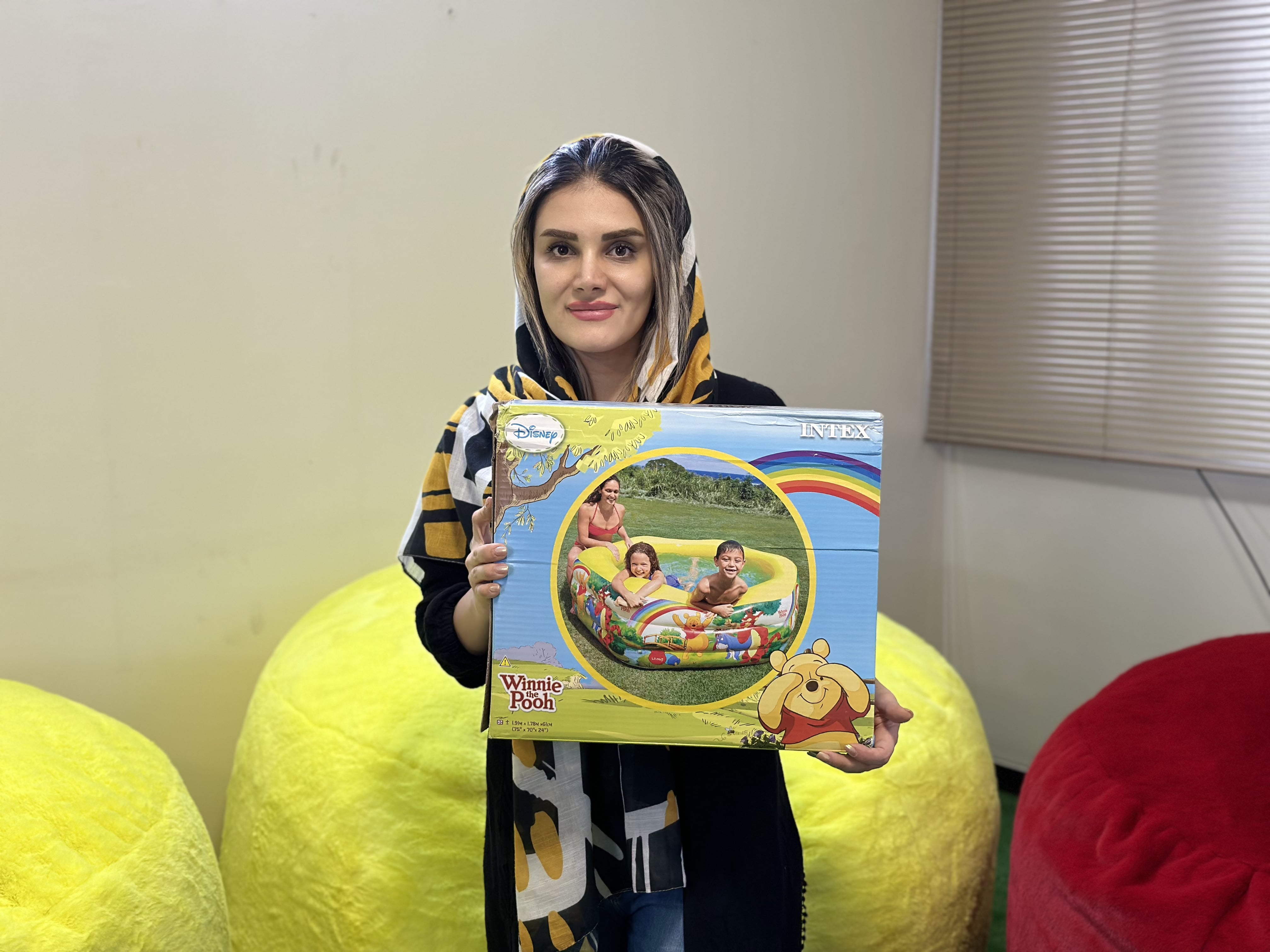 ویدیو استخر بادی کودک