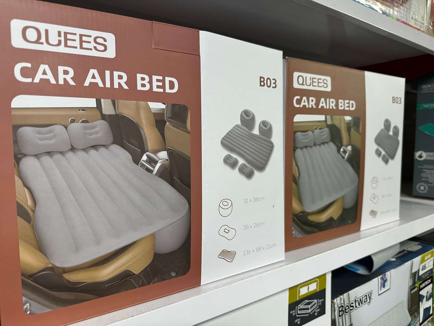 بهترین تشک بادی ماشین