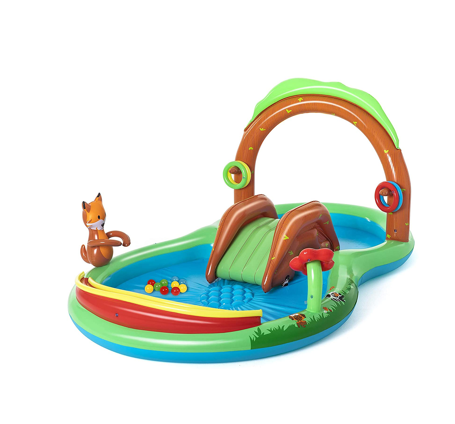 استخر بادی سرسره دار اینتکس