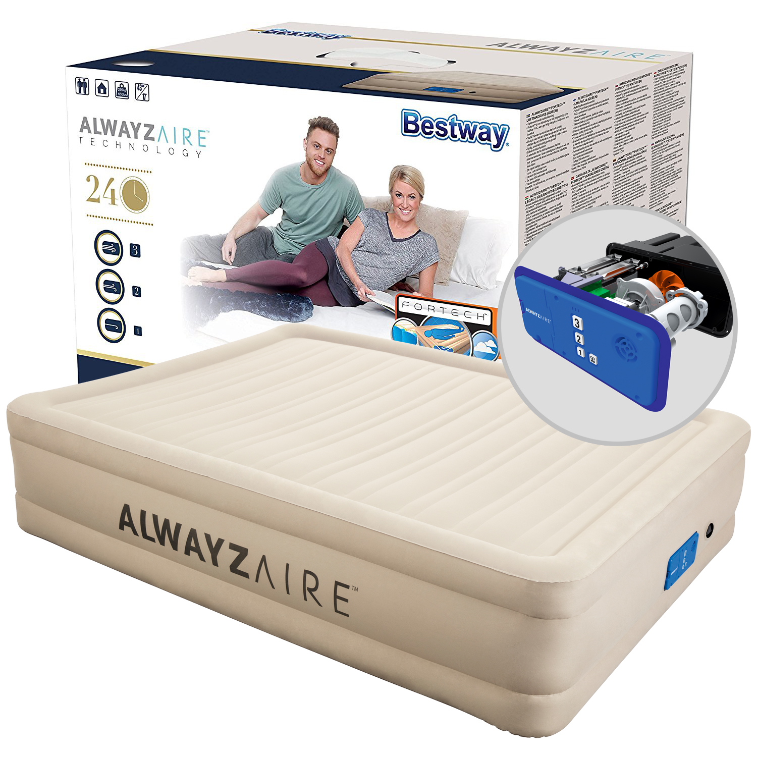 ‎⁨بهترین برند های تخت خواب بادی⁩