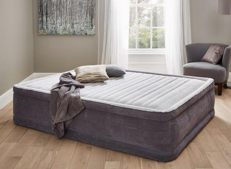 high rise memory foam airbed