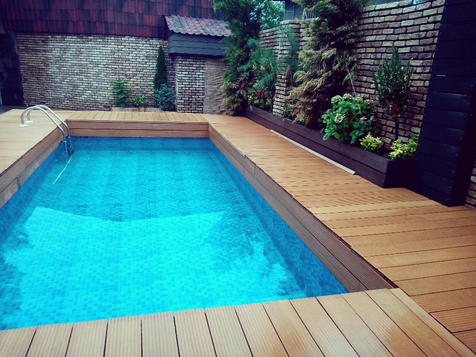 استخر پیش ساخته توکار ارزان برزنتی