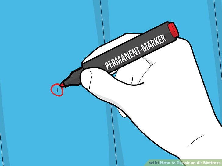 روش تعمیر تشک بادی