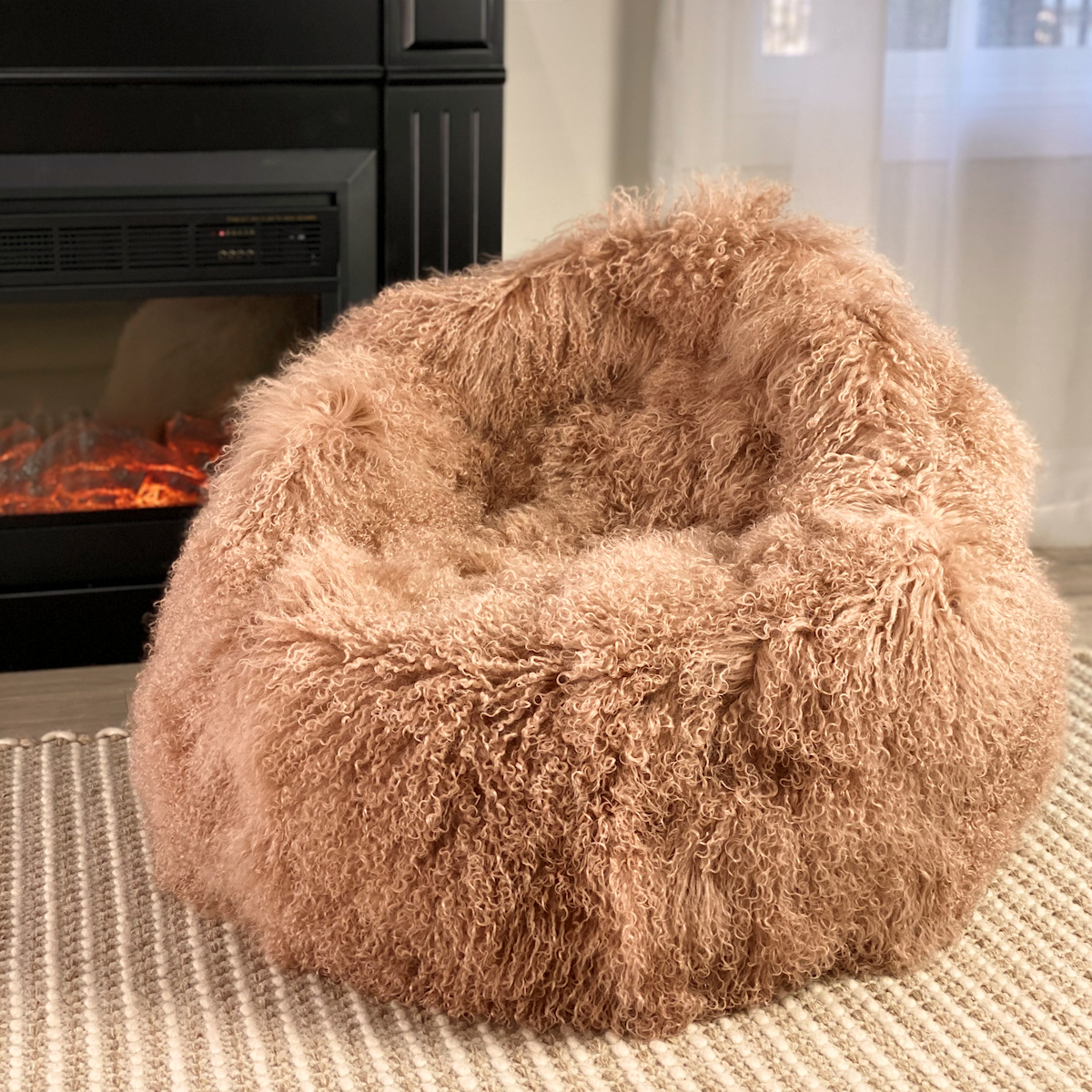 مبل شنی خزدار خانگی