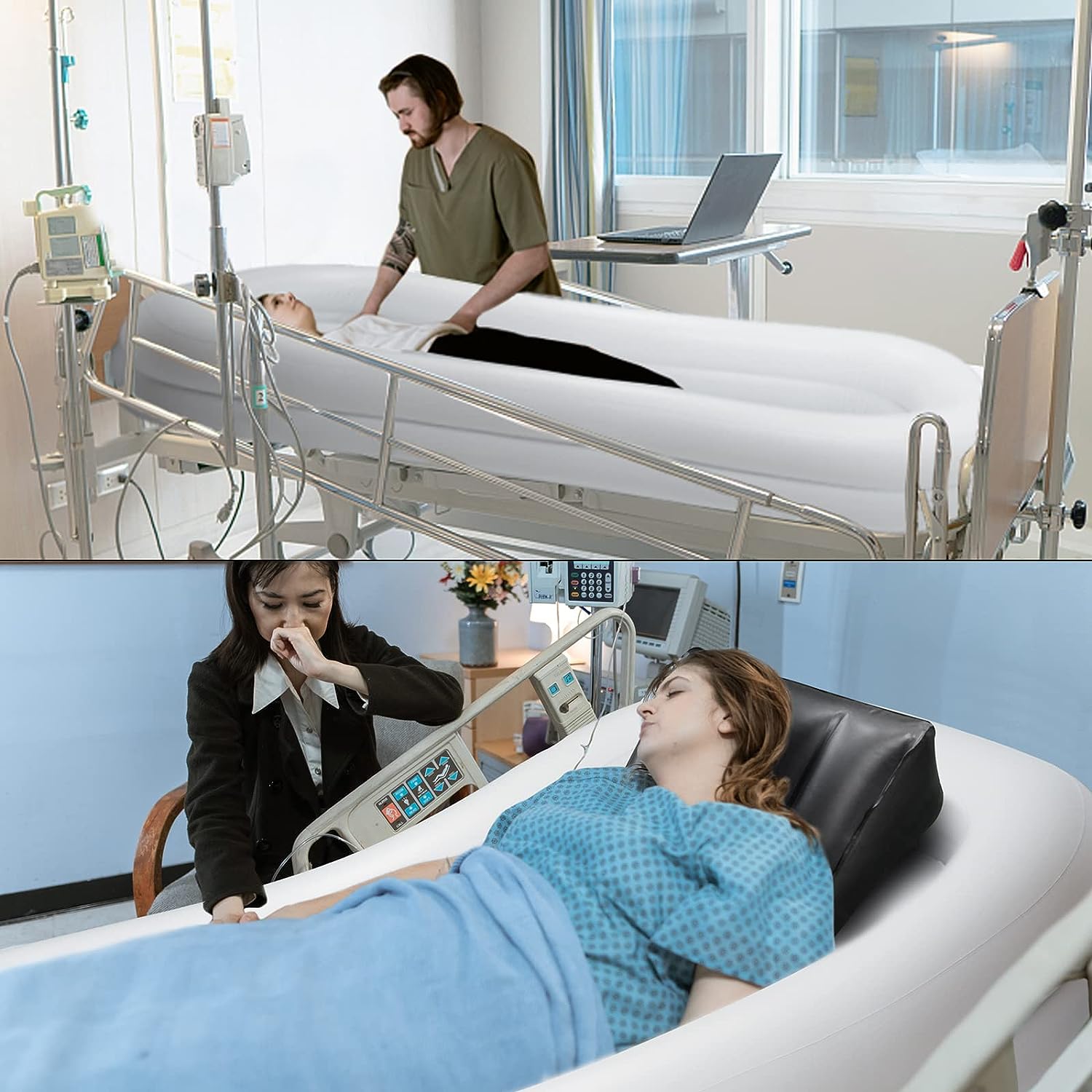 وان بادی برای شستشوی بیمار