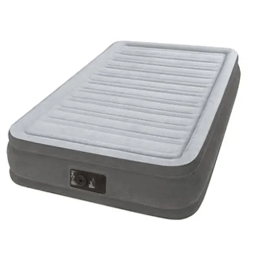 تخت بادی یک نفره جیر با ارتفاع 33 مدل intex 67768
