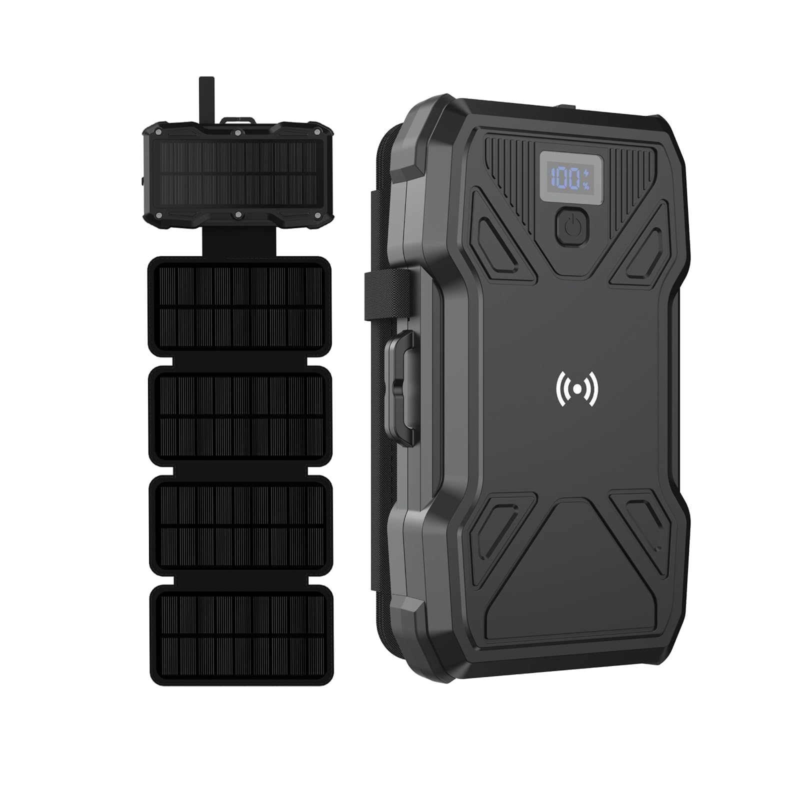پاور بانک 20 وات گرین لاین مدل Solar 5-Panel ظریت 20000 میلی آمپر ساعت