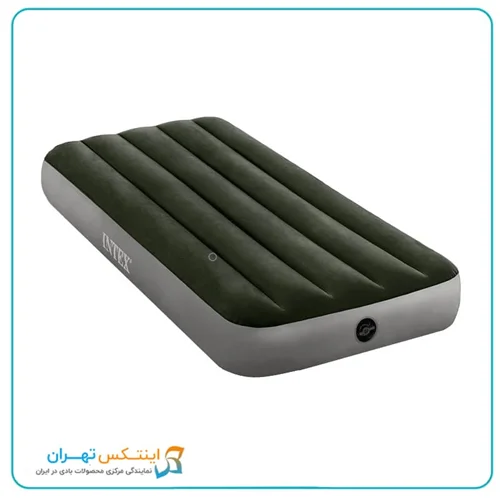 تشک بادی یکنفره مخملی اینتکس intex 66949