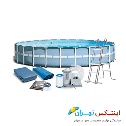 استخر  پیش ساخته 7 متری با لوازم کامل سایز ۱۳۲*۷۳۲