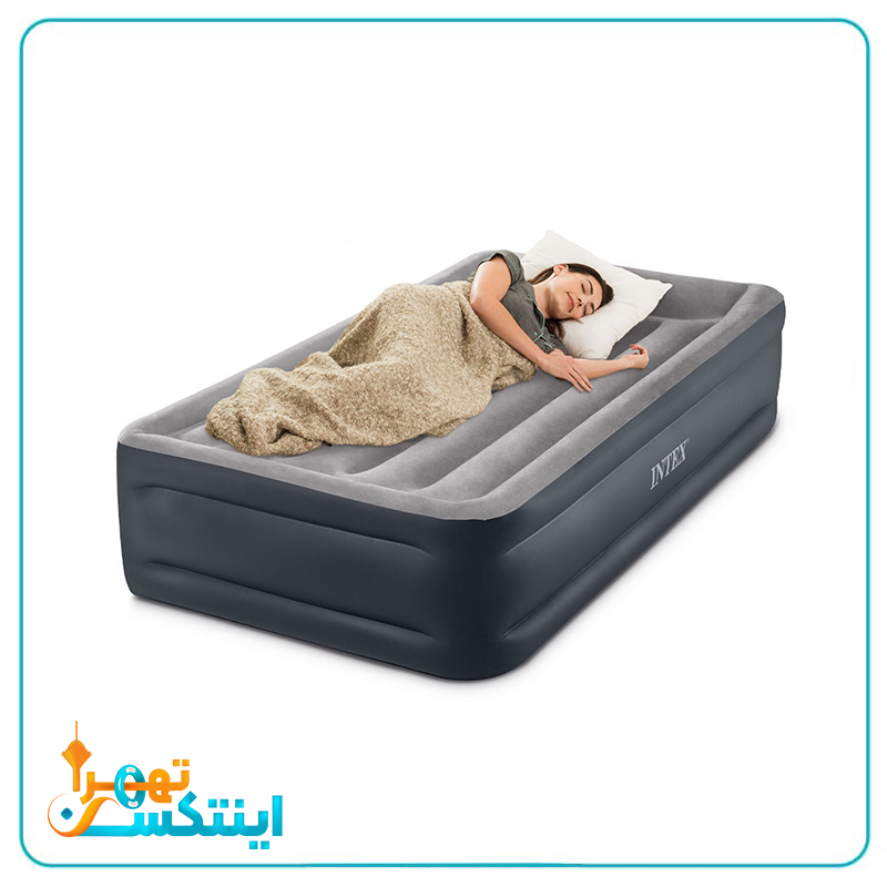 تخت بادی یک نفره جدید intex 64132 مدل ۲۰۱۷