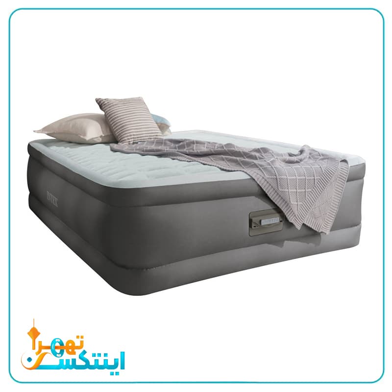 تخت بادی برزنتی دو نفره جدید اینتکس intex 48486