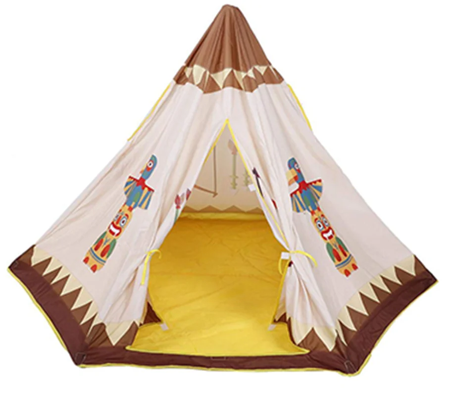 چادر بازی کودک طرح قبیله سرخپوستی