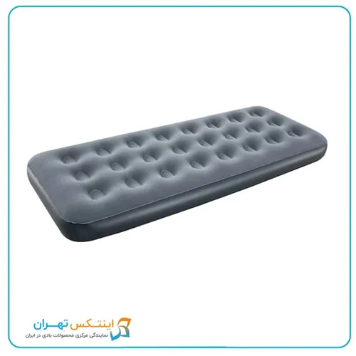 تشک بادی یک نفره حفره دار مشکی رنگ