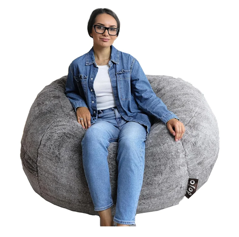 مبل شنی خزدار پشتی دار